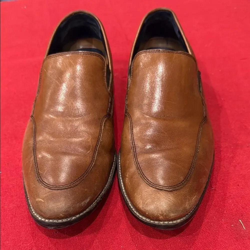 Cole Haan Brown Leather Loafers Slip-On Classic